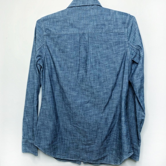 Gap womans blue bottom down size xs. - Picture 5 of 7